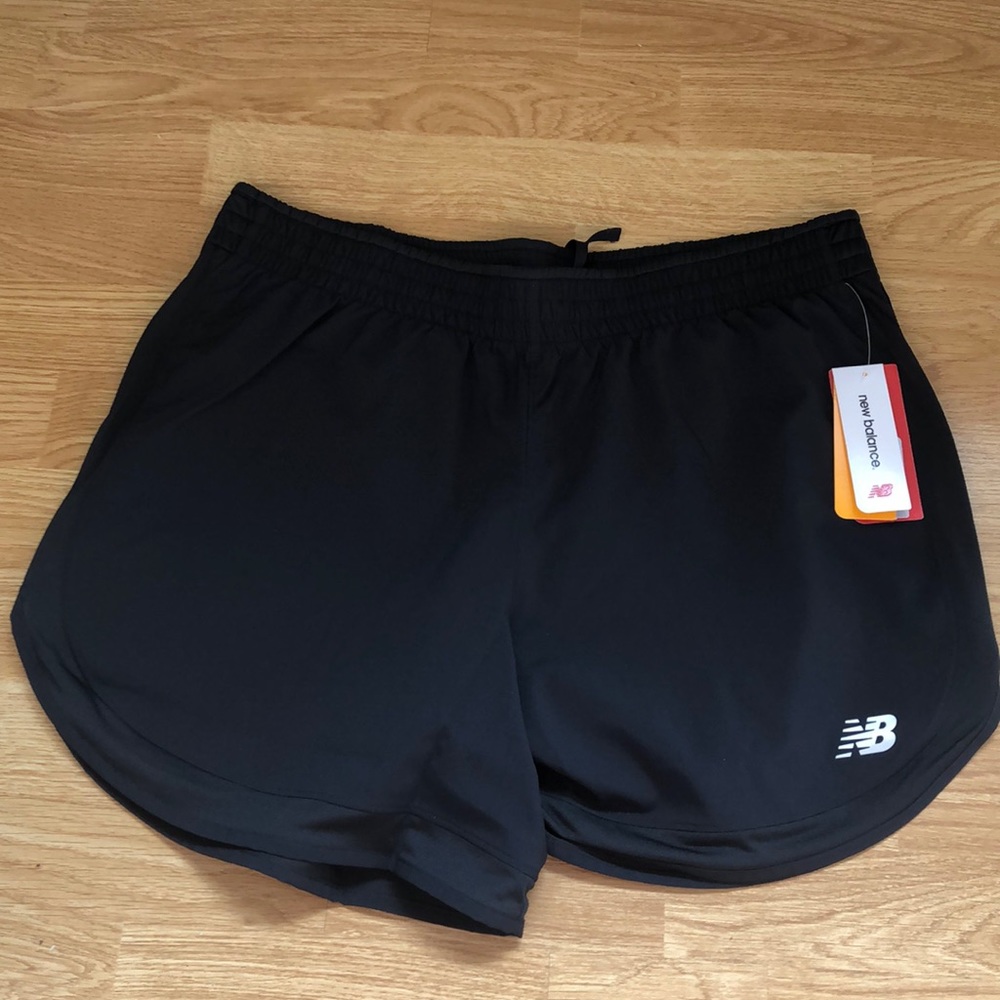 NWT Black New Balance Running Shorts